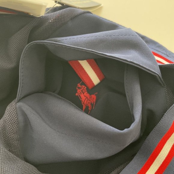 Polo Ralph Lauren Navy Blue Reversible Bucket Hat w/ Secret Pocket S/M 58cm NWT! - Picture 6 of 9